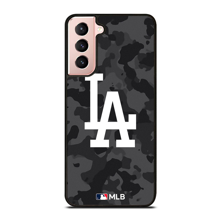 LOS ANGELES DODGERS BASEBALL BLACK CAMO Samsung Galaxy S21 Case Cover