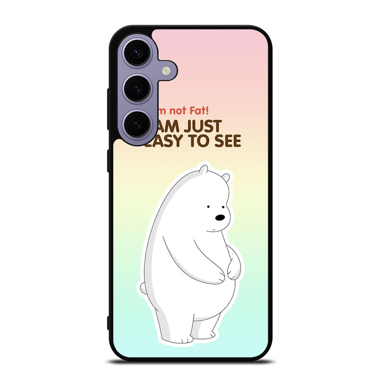 ICE BEAR WE BARE BEARS CARTOON Samsung Galaxy S24 Plus Case Cover