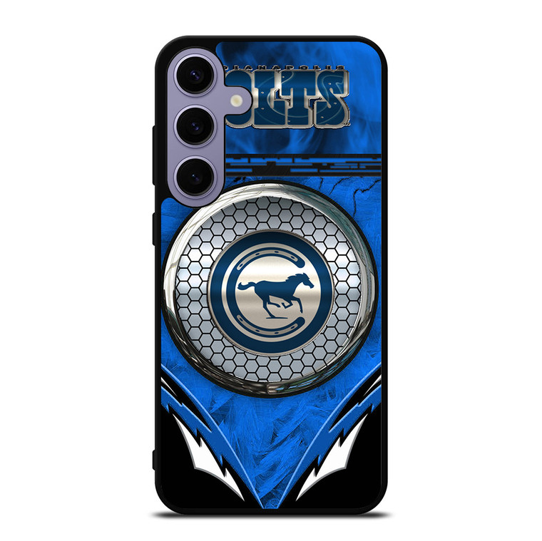 INDIANAPOLIS COLTS METAL LOGO Samsung Galaxy S24 Plus Case Cover