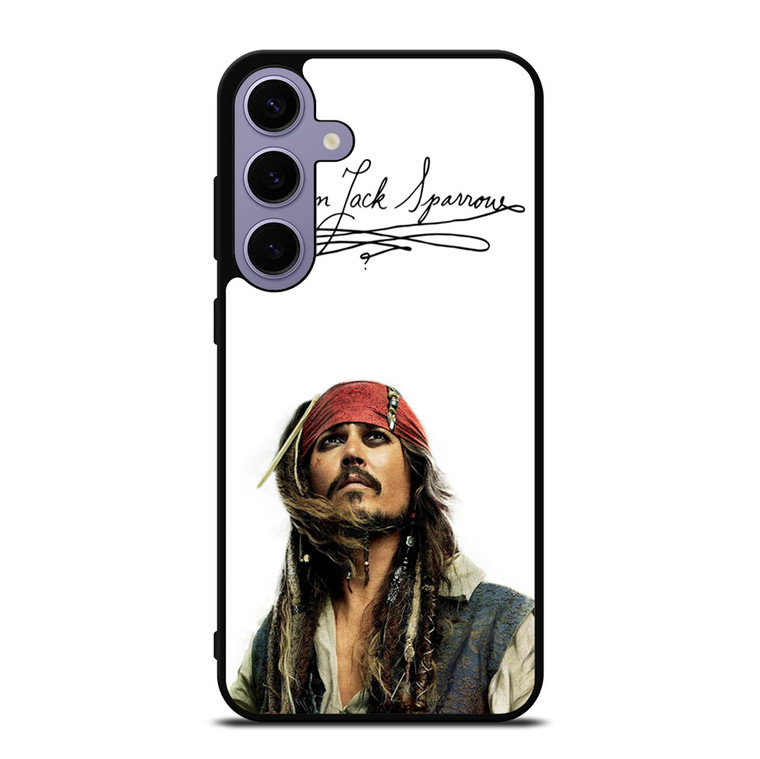 JACK SPARROW SIGNATURE PIRATES OF THE CARIBBEAN  Samsung Galaxy S24 Plus Case Cover
