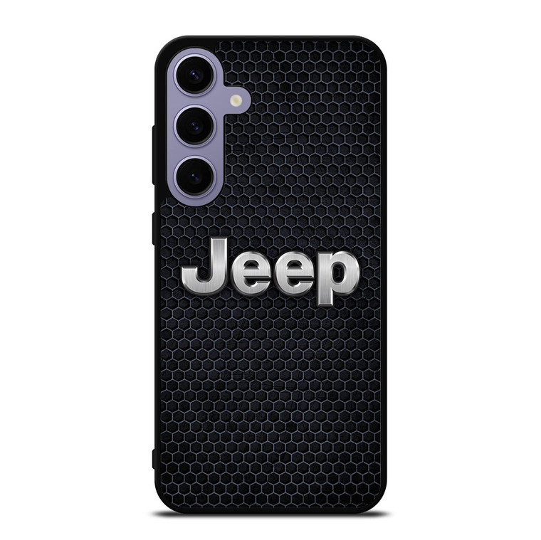 JEEP BLACK METAL LOGO Samsung Galaxy S24 Plus Case Cover
