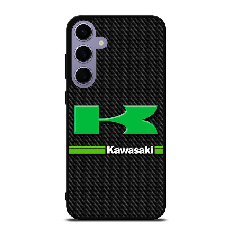 KAWASAKI LOGO CARBOON Samsung Galaxy S24 Plus Case Cover KAWASAKI LOGO CARBOON Samsung Galaxy S24 Plus Case Cover