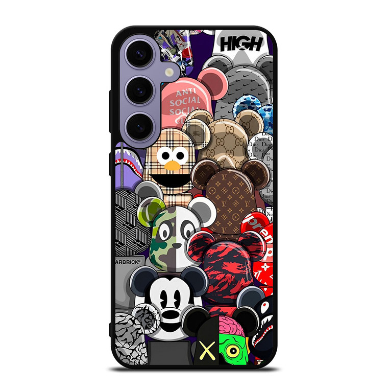 KAWS ALL CHARACTER ICON Samsung Galaxy S24 Plus Case Cover