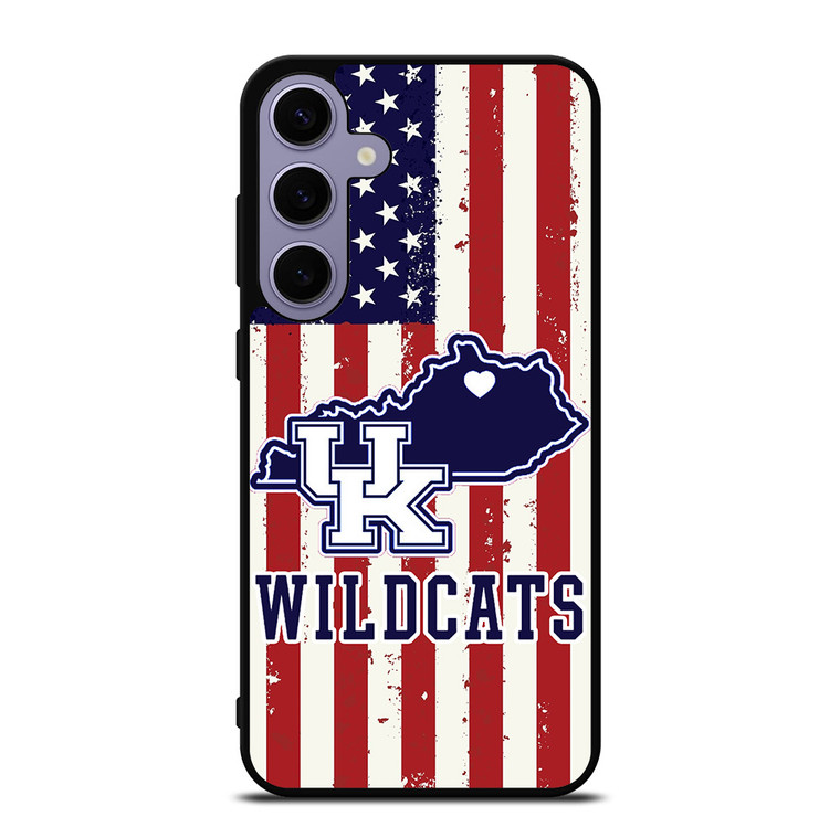 KENTUCKY WILDCATS AMERICAN FLAG Samsung Galaxy S24 Plus Case Cover KENTUCKY WILDCATS AMERICAN FLAG Samsung Galaxy S24 Plus Case Cover