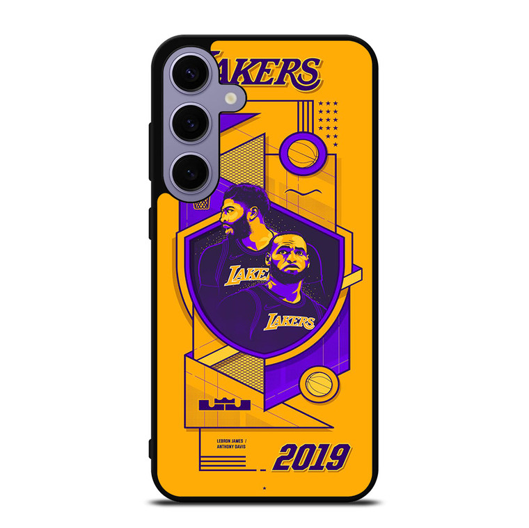 LA LAKERS LEBRON JAMES & ANTHONY DAVIS Samsung Galaxy S24 Plus Case Cover