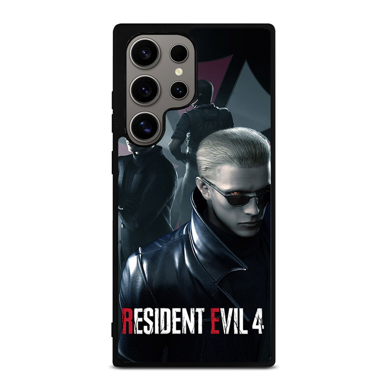 ALBERT WESKER RESIDENT EVIL Samsung Galaxy S24 Ultra Case Cover ALBERT WESKER RESIDENT EVIL Samsung Galaxy S24 Ultra Case Cover