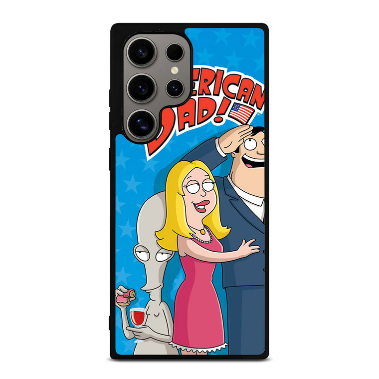 AMERICAN DAD CARTOON MOVIE Samsung Galaxy S24 Ultra Case Cover