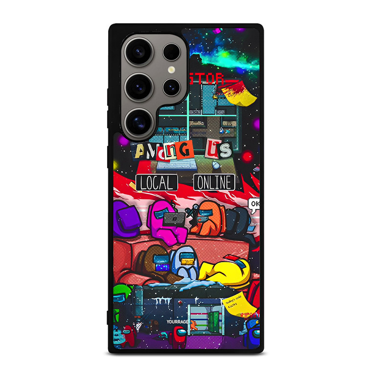 AMONG US LOCAL ONLINE Samsung Galaxy S24 Ultra Case Cover