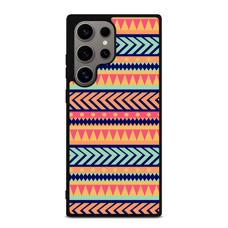 AZTEC TRIBAL PATTERN Samsung Galaxy S24 Ultra Case Cover
