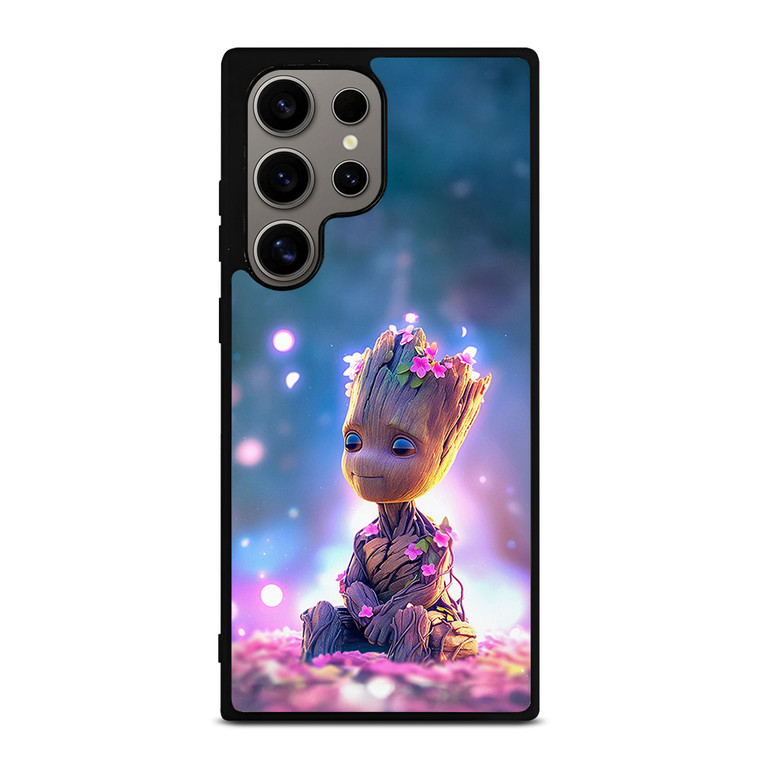 BABY GROOT FLOWER Samsung Galaxy S24 Ultra Case Cover