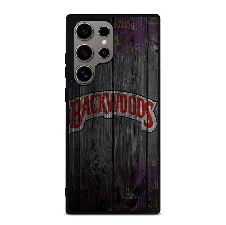 BACKWOODS CIGARETTES WOODEN LOGO Samsung Galaxy S24 Ultra Case Cover