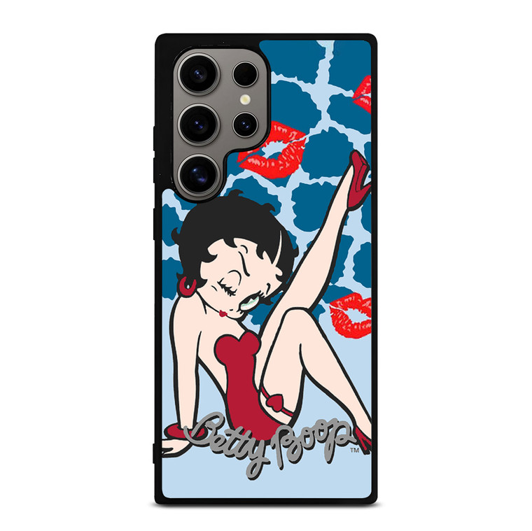 BETTY BOOP KISS CARTOON Samsung Galaxy S24 Ultra Case Cover BETTY BOOP KISS CARTOON Samsung Galaxy S24 Ultra Case Cover