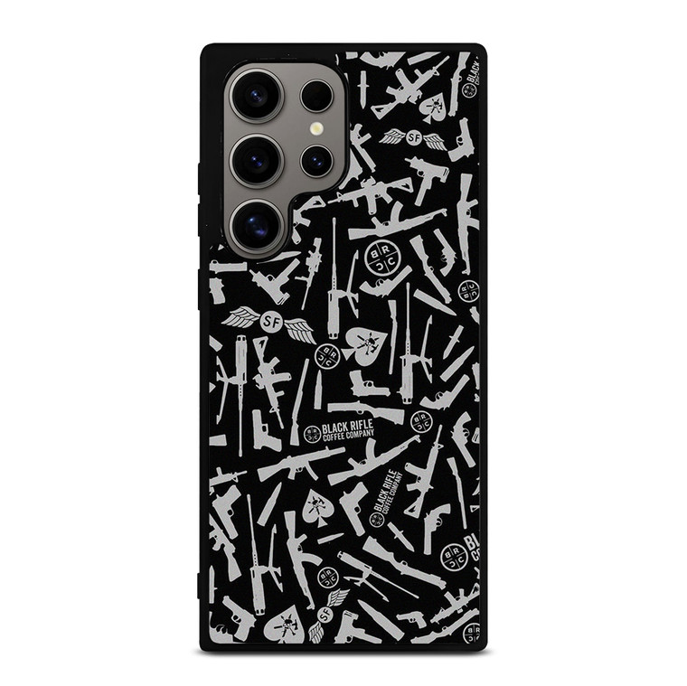 BLACK RIFLE COFFEE COMPANY PATTERN Samsung Galaxy S24 Ultra Case Cover BLACK RIFLE COFFEE COMPANY PATTERN Samsung Galaxy S24 Ultra Case Cover