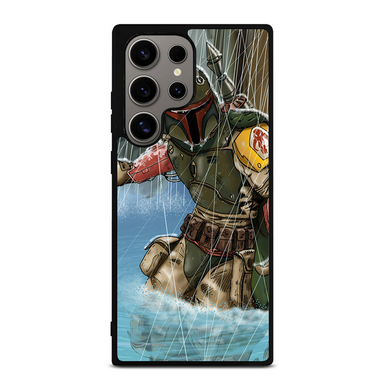 BOBA FETT STAR WARS CARTOON Samsung Galaxy S24 Ultra Case Cover