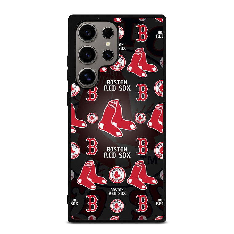 BOSTON RED SOX MLB COLLAGE Samsung Galaxy S24 Ultra Case Cover