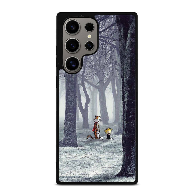 CALVIN AND HOBBES CARTOON Samsung Galaxy S24 Ultra Case Cover