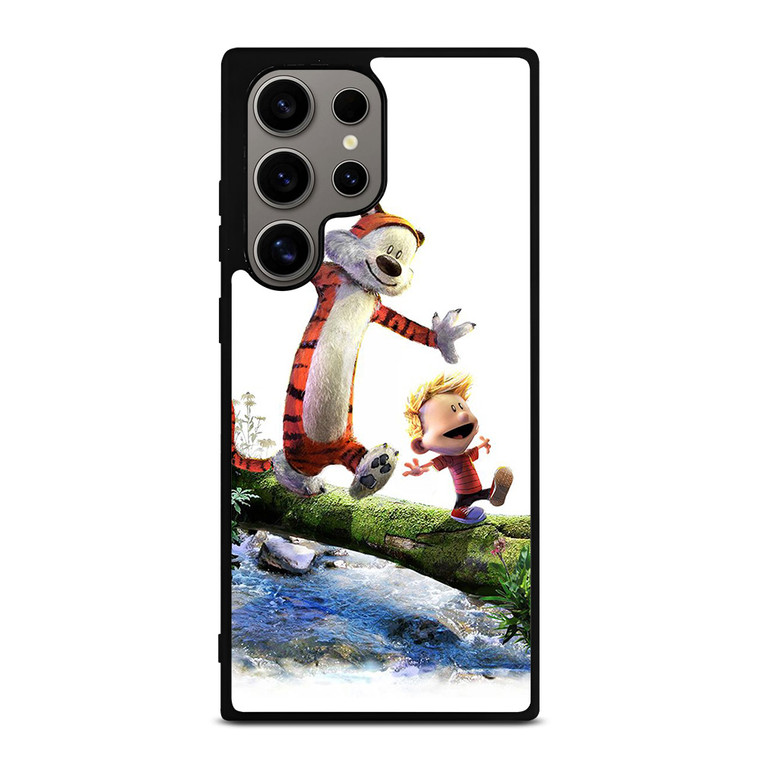 CALVIN AND HOBBES RIVER WOOD Samsung Galaxy S24 Ultra Case Cover CALVIN AND HOBBES RIVER WOOD Samsung Galaxy S24 Ultra Case Cover
