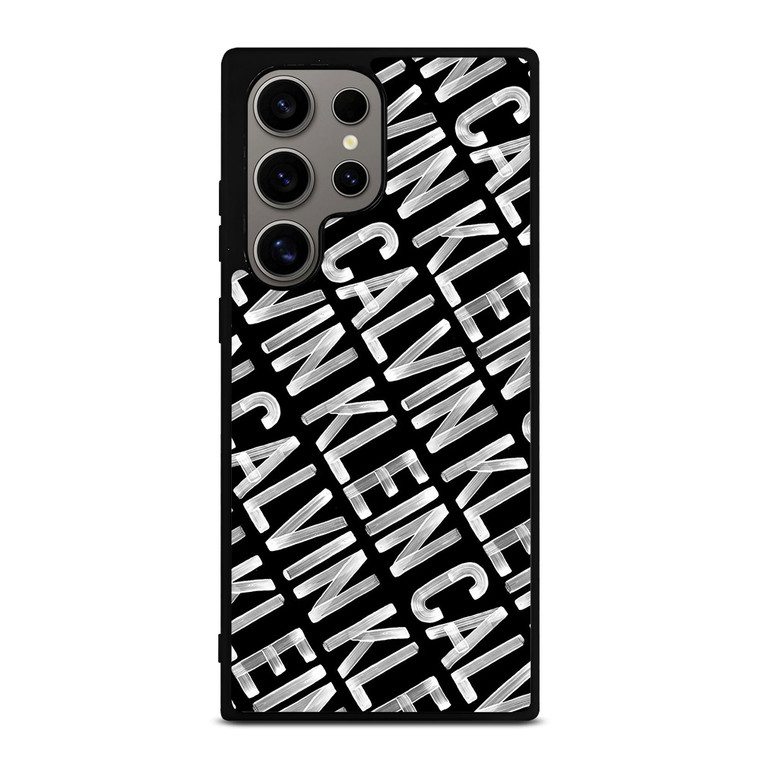 CALVIN KLEIN LOGO PATTERN Samsung Galaxy S24 Ultra Case Cover CALVIN KLEIN LOGO PATTERN Samsung Galaxy S24 Ultra Case Cover