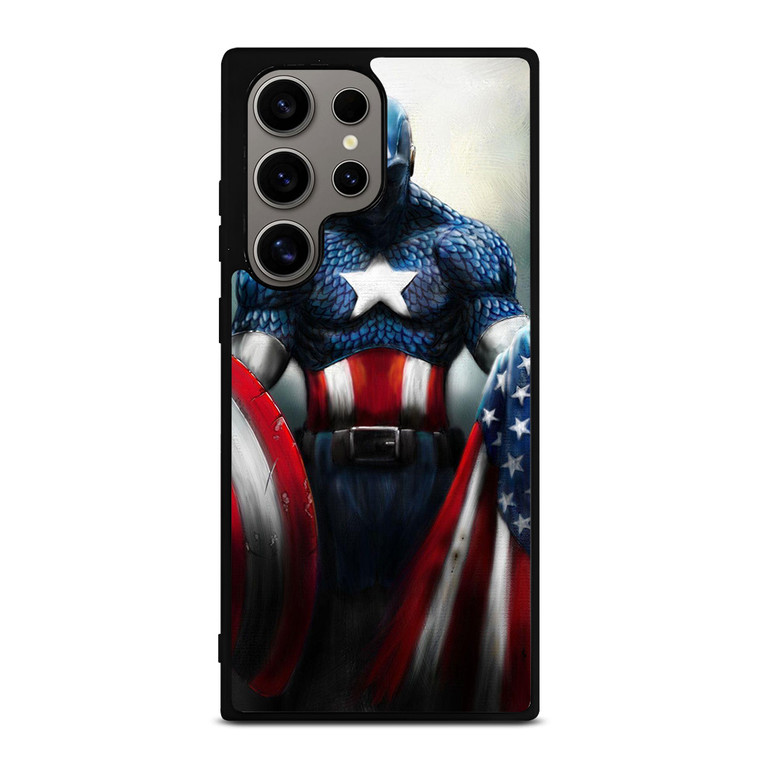 CAPTAIN AMERICA MARVEL ART Samsung Galaxy S24 Ultra Case Cover