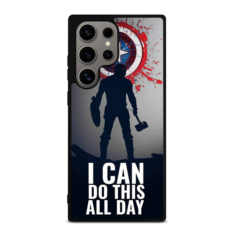 CAPTAIN AMERICA QUOTE Samsung Galaxy S24 Ultra Case Cover