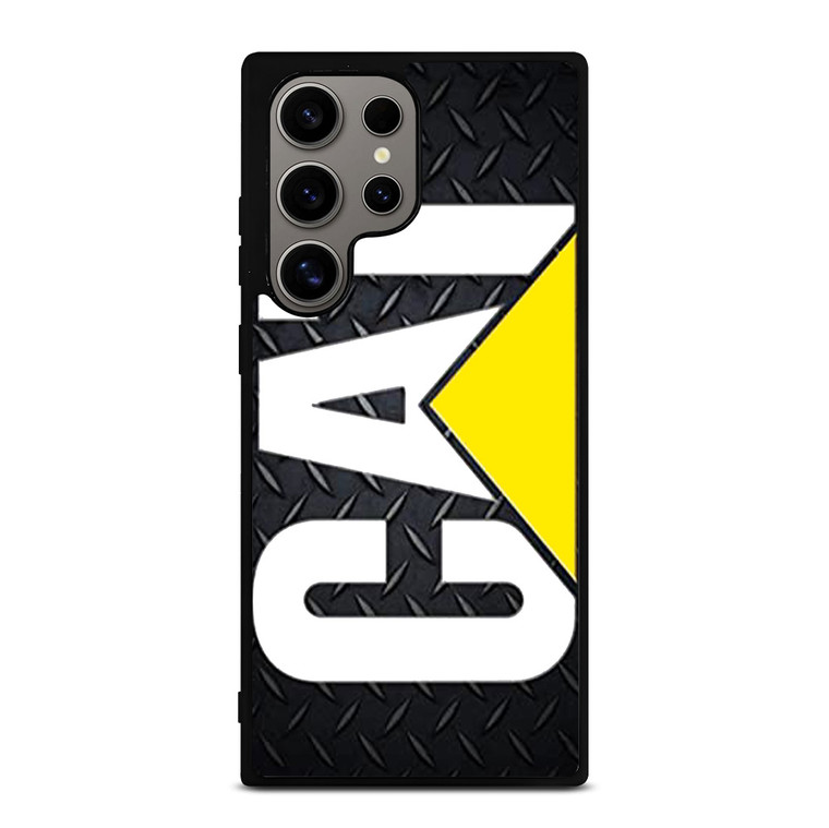 CATERPILLAR CAT METAL BLACK Samsung Galaxy S24 Ultra Case Cover