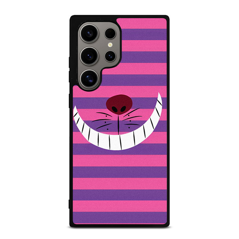 CHESHIRE CAT STRIPE Samsung Galaxy S24 Ultra Case Cover