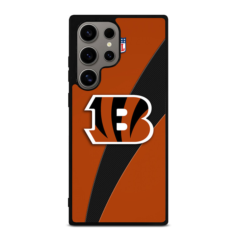 CINCINNATI BENGALS TIGER PATTERN Samsung Galaxy S24 Ultra Case Cover