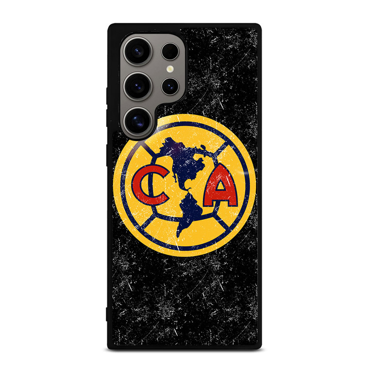 CLUB AMERICA AGUILAS FOOTBALL BLACK Samsung Galaxy S24 Ultra Case Cover