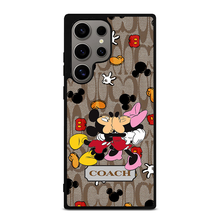 COACH MICKEY MINNIE MOUSE KISS Samsung Galaxy S24 Ultra Case Cover