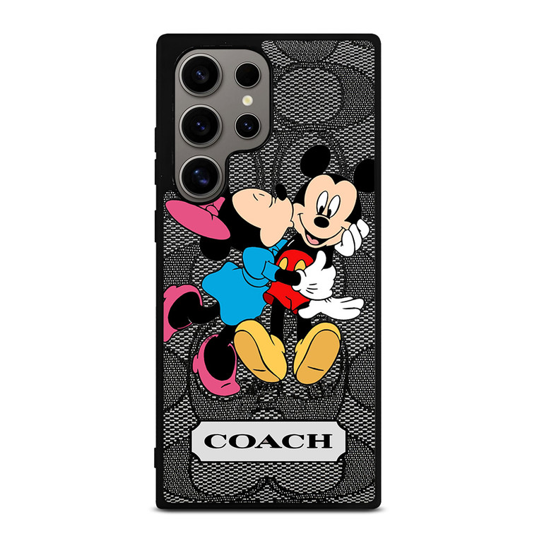 COACH MINNIE MICKEY MOUSE KISS Samsung Galaxy S24 Ultra Case Cover