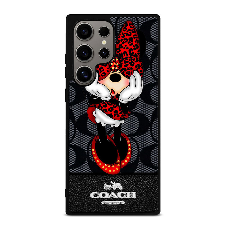 COACH MINNIE MOUSE 2 Samsung Galaxy S24 Ultra Case Cover