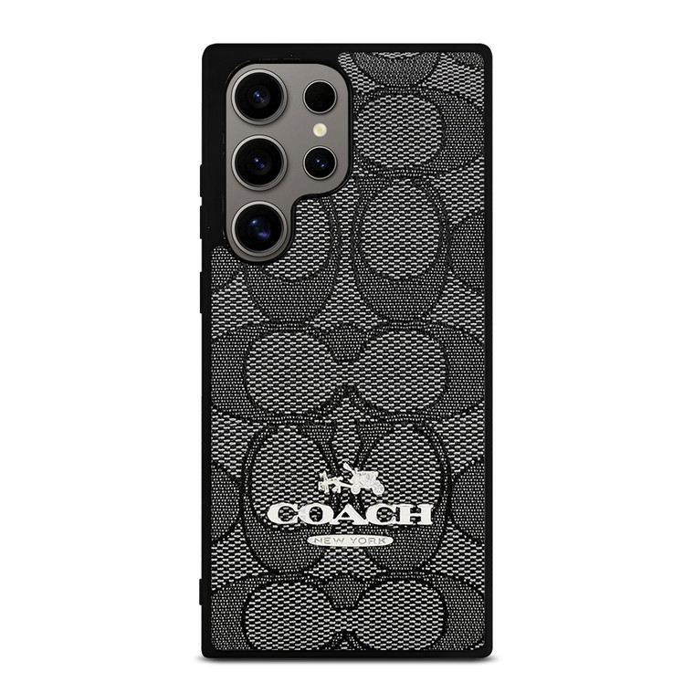 COACH NEW YORK CHARLIE SIGNATURE Samsung Galaxy S24 Ultra Case Cover
