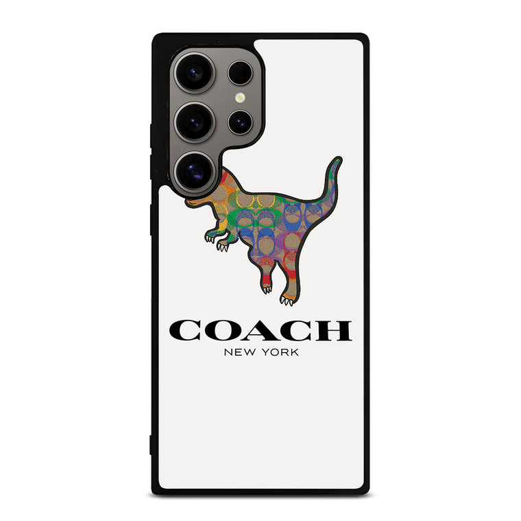 COACH NEW YORK DINOSAUR Samsung Galaxy S24 Ultra Case Cover