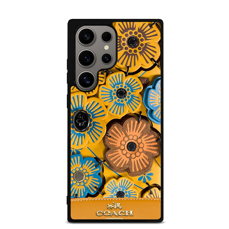 COACH NEW YORK ROSE TEA Samsung Galaxy S24 Ultra Case Cover COACH NEW YORK ROSE TEA Samsung Galaxy S24 Ultra Case Cover