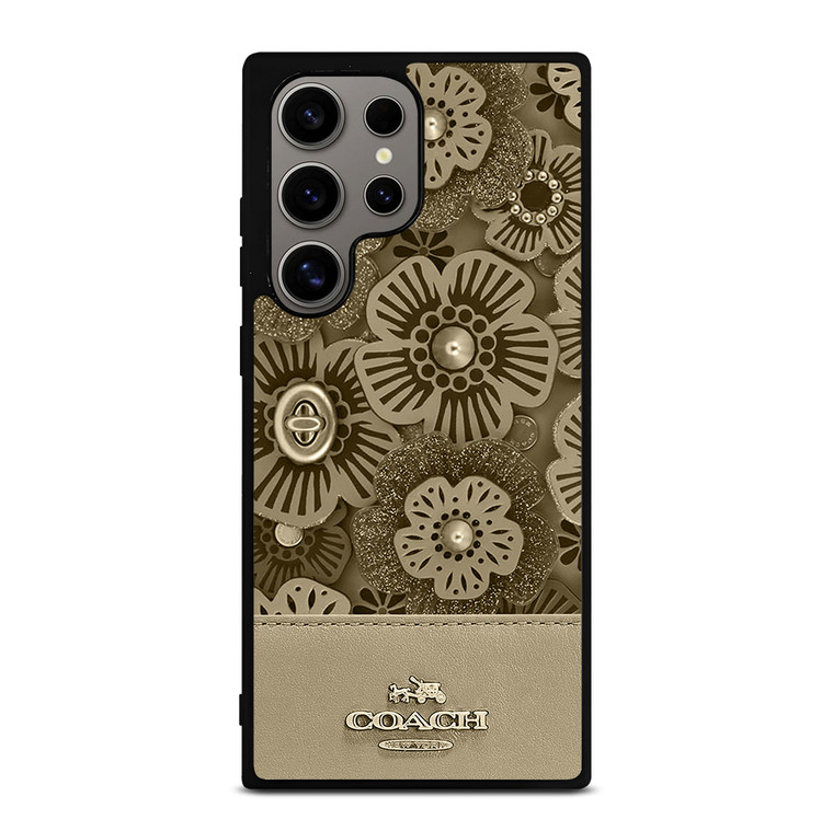 COACH NEW YORK TEA ROSE 2 Samsung Galaxy S24 Ultra Case Cover COACH NEW YORK TEA ROSE 2 Samsung Galaxy S24 Ultra Case Cover