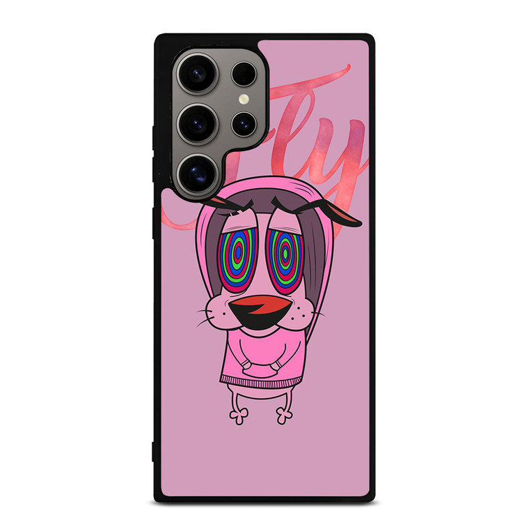 COURAGE THE COWARDLY DOG FLY Samsung Galaxy S24 Ultra Case Cover