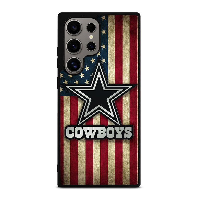 DALLAS COWBOYS AMERICAN FLAG Samsung Galaxy S24 Ultra Case Cover