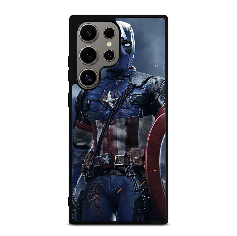 DEADPOOL CAPTAIN AMERICA MARVEL Samsung Galaxy S24 Ultra Case Cover