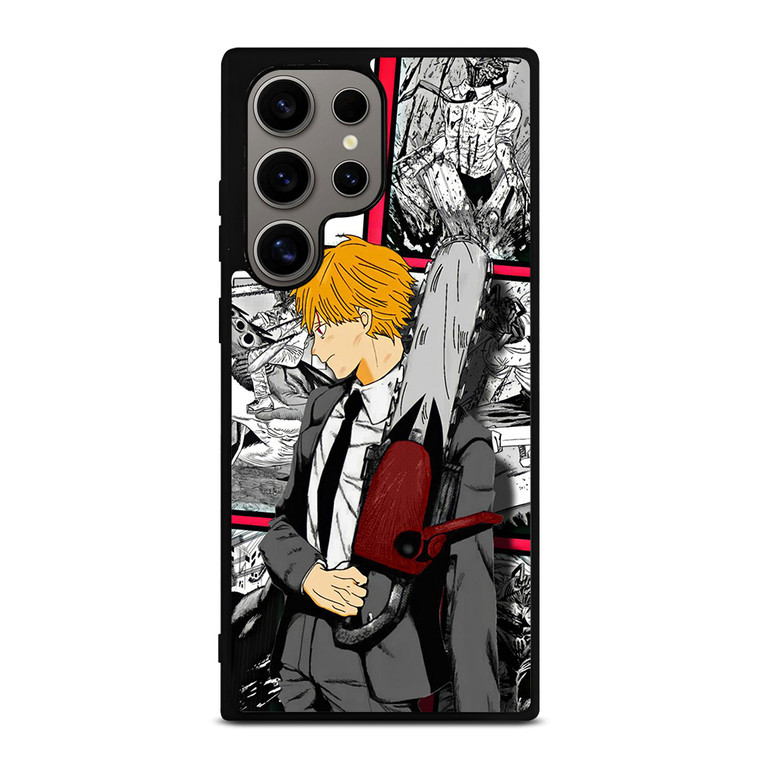 DENJI CHAINSAW MAN ANIME COLLAGE Samsung Galaxy S24 Ultra Case Cover