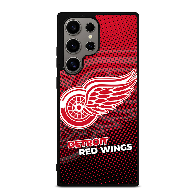 DETROIT RED WINGS HALFTONE EFFECT Samsung Galaxy S24 Ultra Case Cover