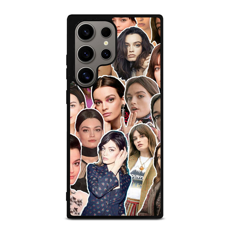 EMMA MACKEY FACE COLLAGE Samsung Galaxy S24 Ultra Case Cover