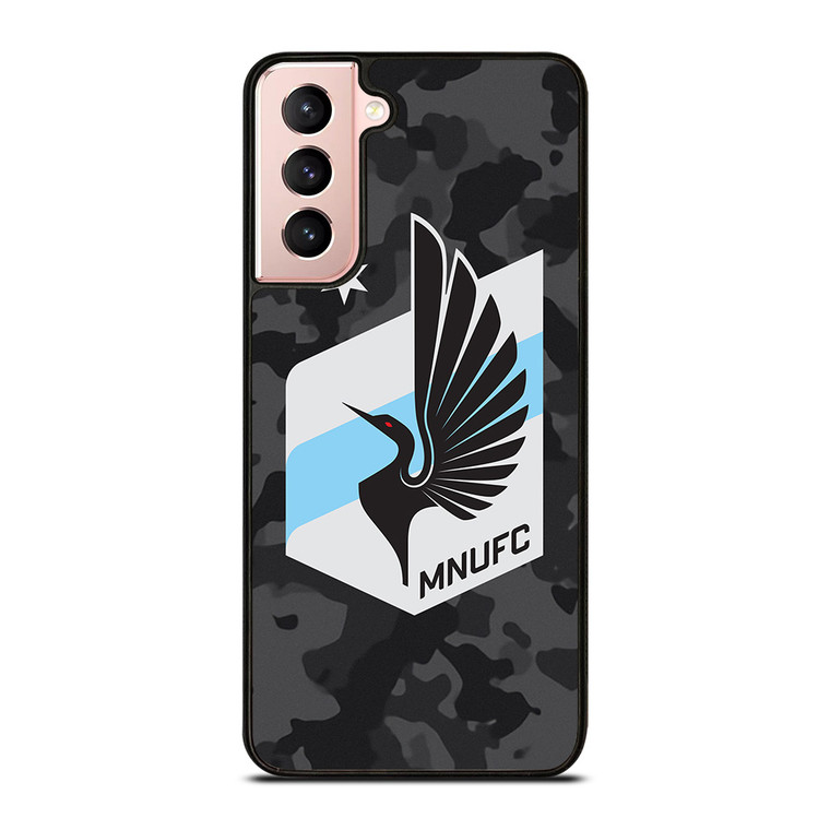 MINNESOTA UNITED FC MLS BLACK CAMO Samsung Galaxy S21 Case Cover