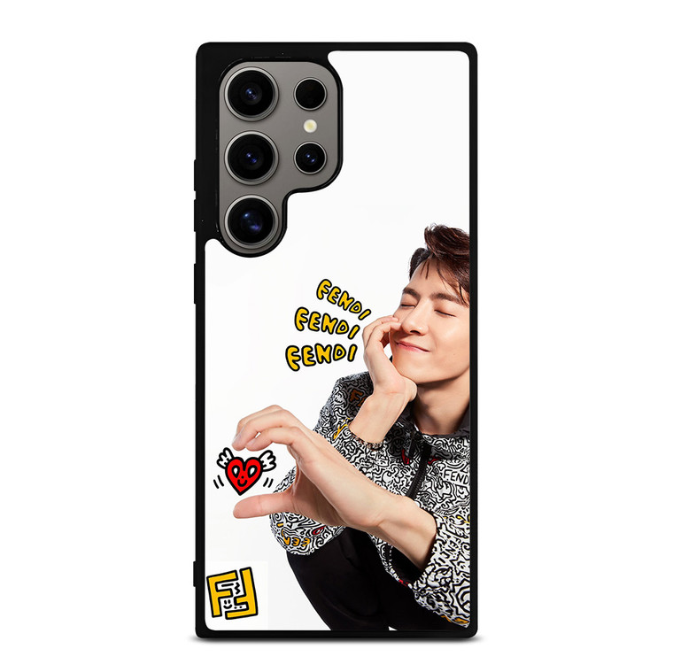 FENDI ROMA JACKSON WANG GOT7 Samsung Galaxy S24 Ultra Case Cover