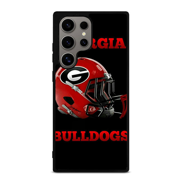 GEORGIA BULLDOGS FOOTBALL HELMET Samsung Galaxy S24 Ultra Case Cover