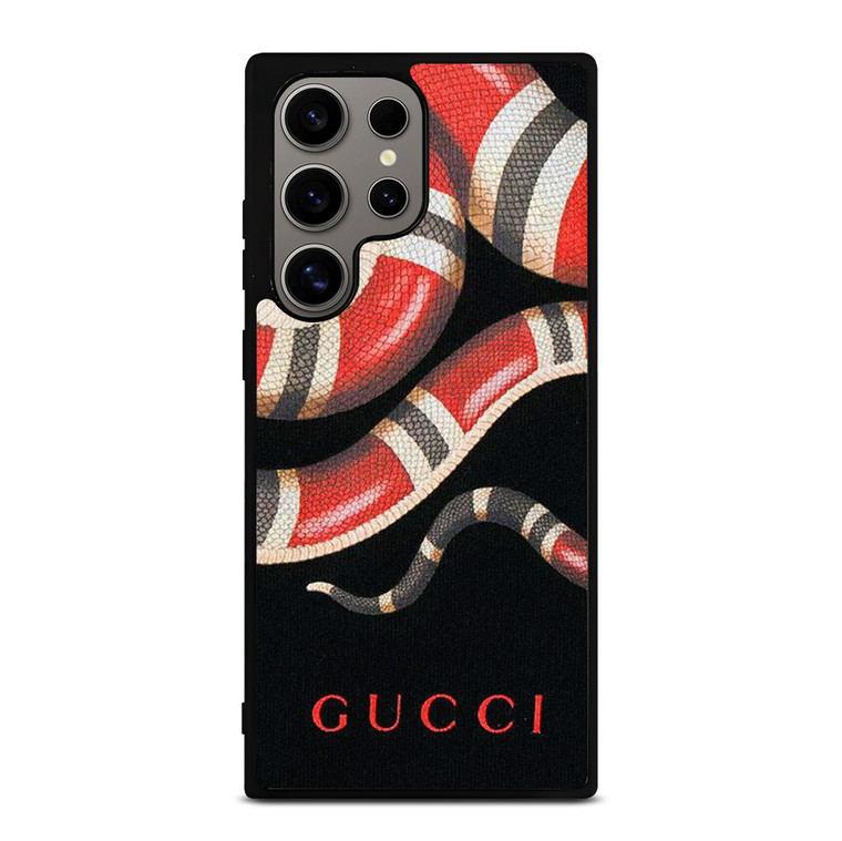 GUCCI SNAKE LEATHER Samsung Galaxy S24 Ultra Case Cover