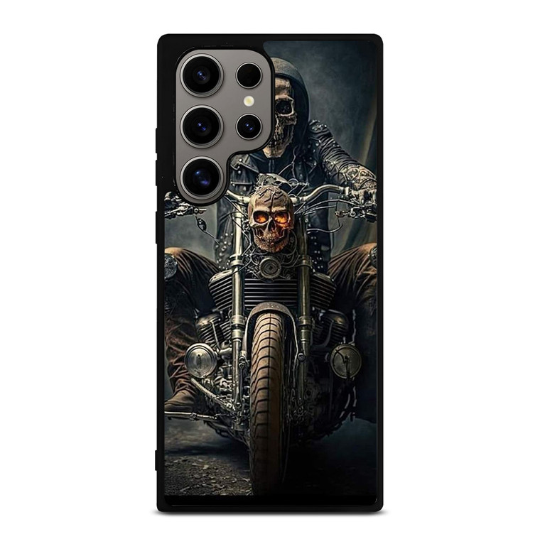 HARLEY DAVIDSON SKULL ACT Samsung Galaxy S24 Ultra Case Cover