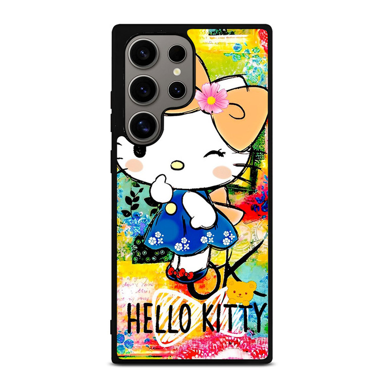 HELLO KITTY ART Samsung Galaxy S24 Ultra Case Cover