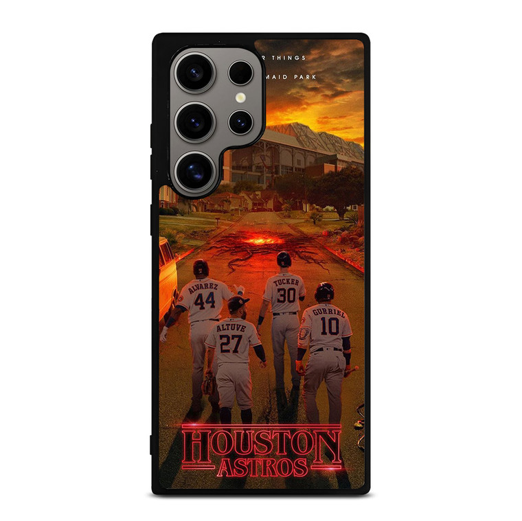 HOUSTON ASTROS STRANGER THINK Samsung Galaxy S24 Ultra Case Cover