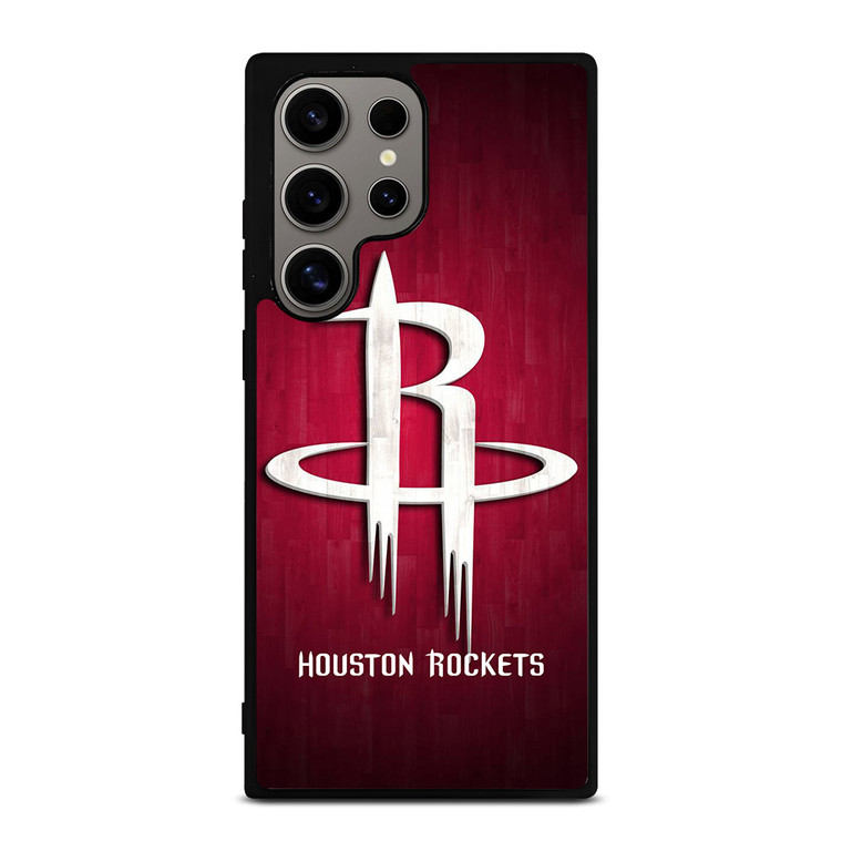 HOUSTON ROCKETS WOODEN LOGO 2 Samsung Galaxy S24 Ultra Case Cover