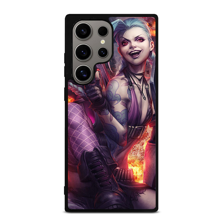 JINX LEAGUE OF LEGENDS 3 Samsung Galaxy S24 Ultra Case Cover